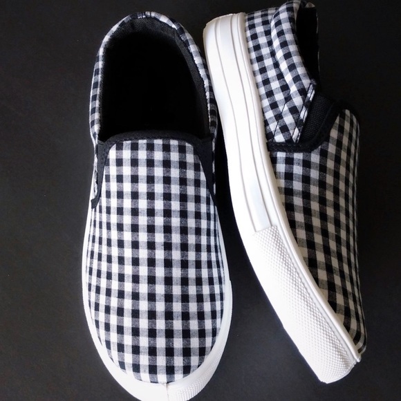 Checker Slip-On Flats - Picture 2 of 7